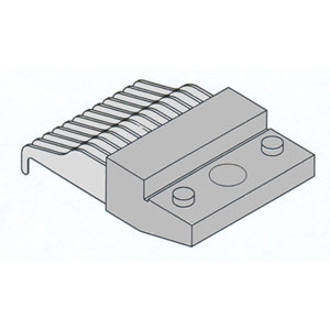 Picture of In Line Loop Pile Modular Pin Located